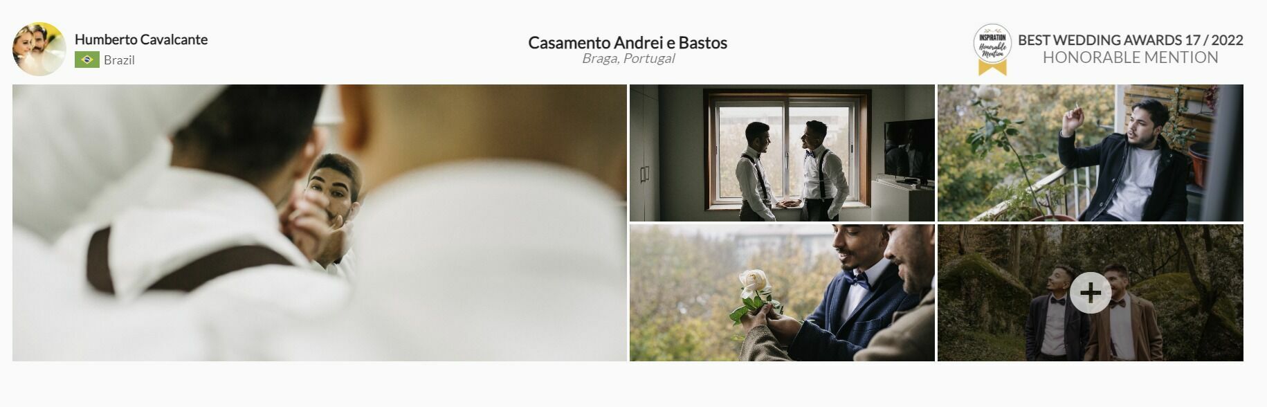 Foto Prêmios na Fotografia Espontânea de Casamento Foto Prêmios na Fotografia Espontânea de Casamento - Imagem 0