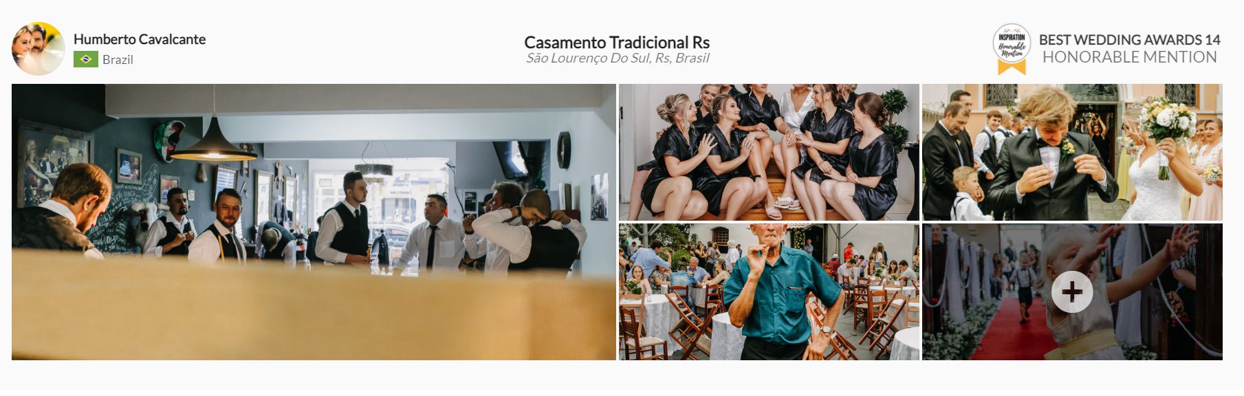 Foto Prêmios na Fotografia Espontânea de Casamento Foto Prêmios na Fotografia Espontânea de Casamento - Imagem 3