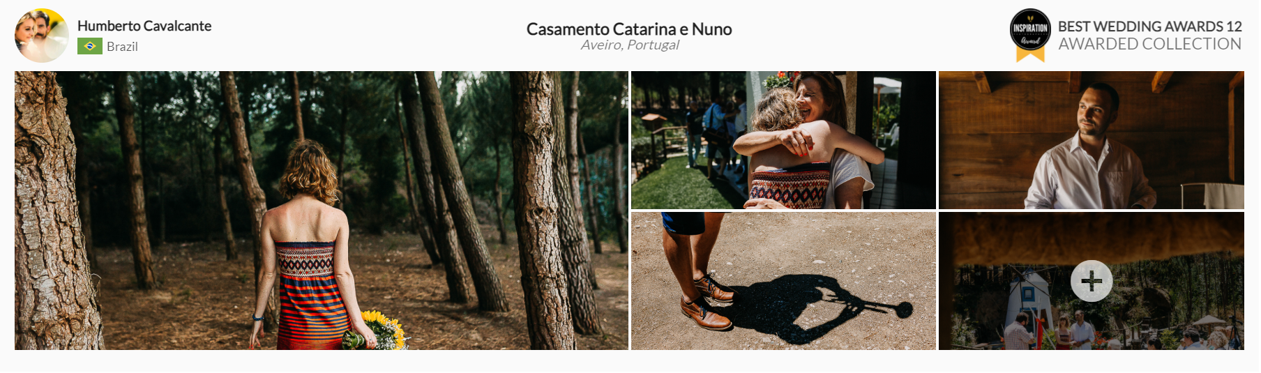 Foto Prêmios na Fotografia Espontânea de Casamento Foto Prêmios na Fotografia Espontânea de Casamento - Imagem 1